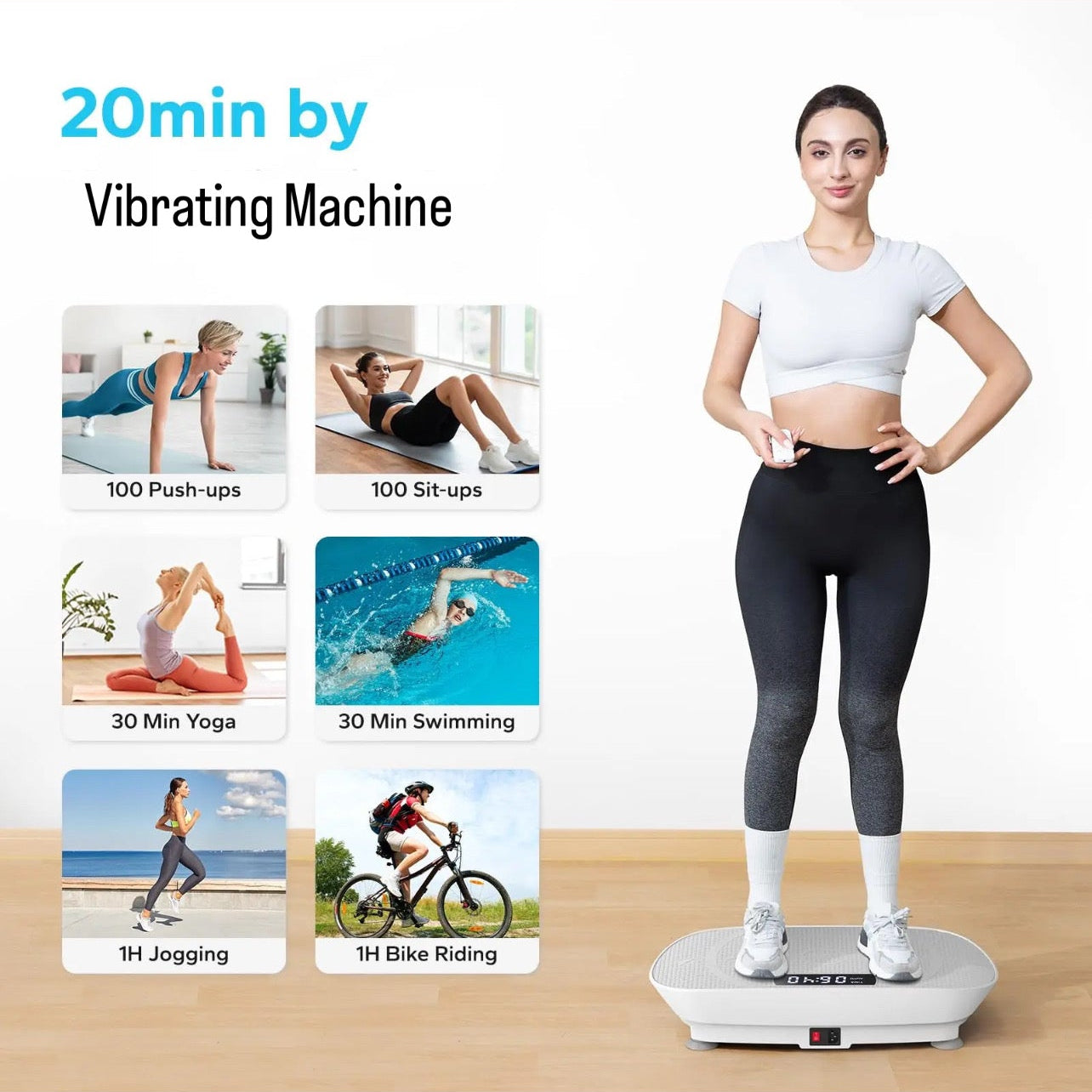 Vibration Plate Trainer - Whole Body Workout