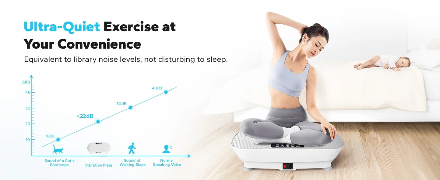 Vibration Plate Trainer - Whole Body Workout