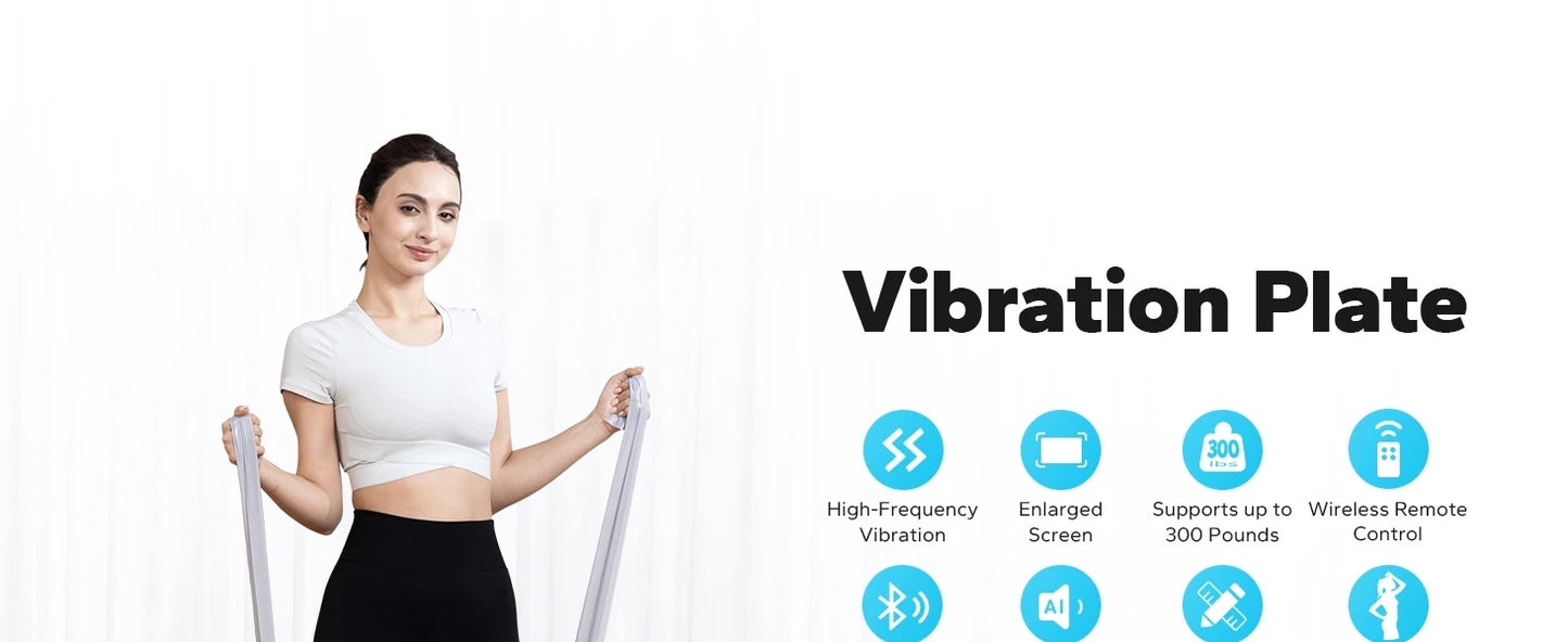 Vibration Plate Trainer - Whole Body Workout