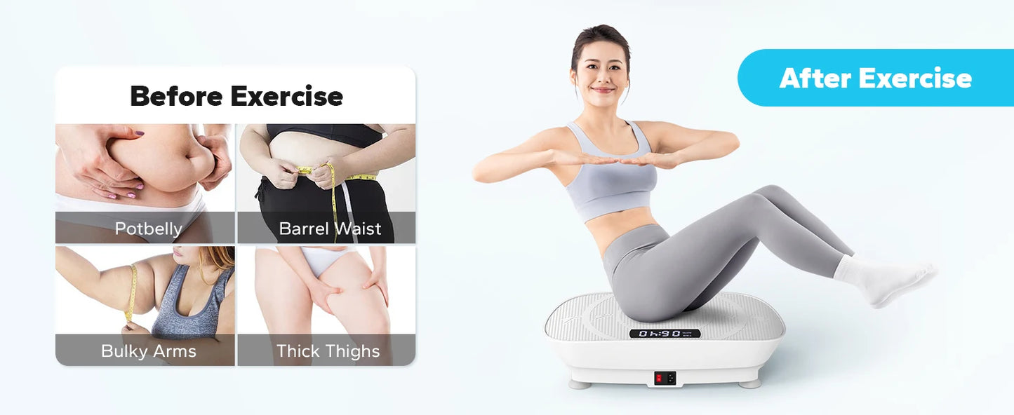 Vibration Plate Trainer - Whole Body Workout