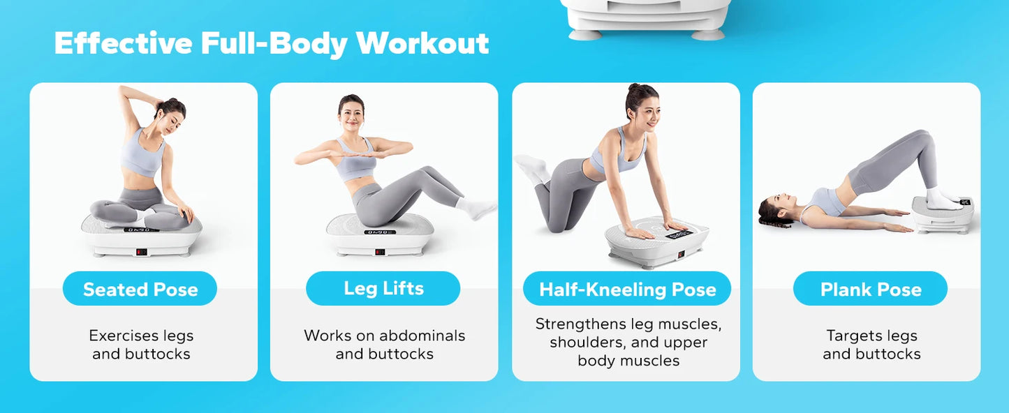 Vibration Plate Trainer - Whole Body Workout