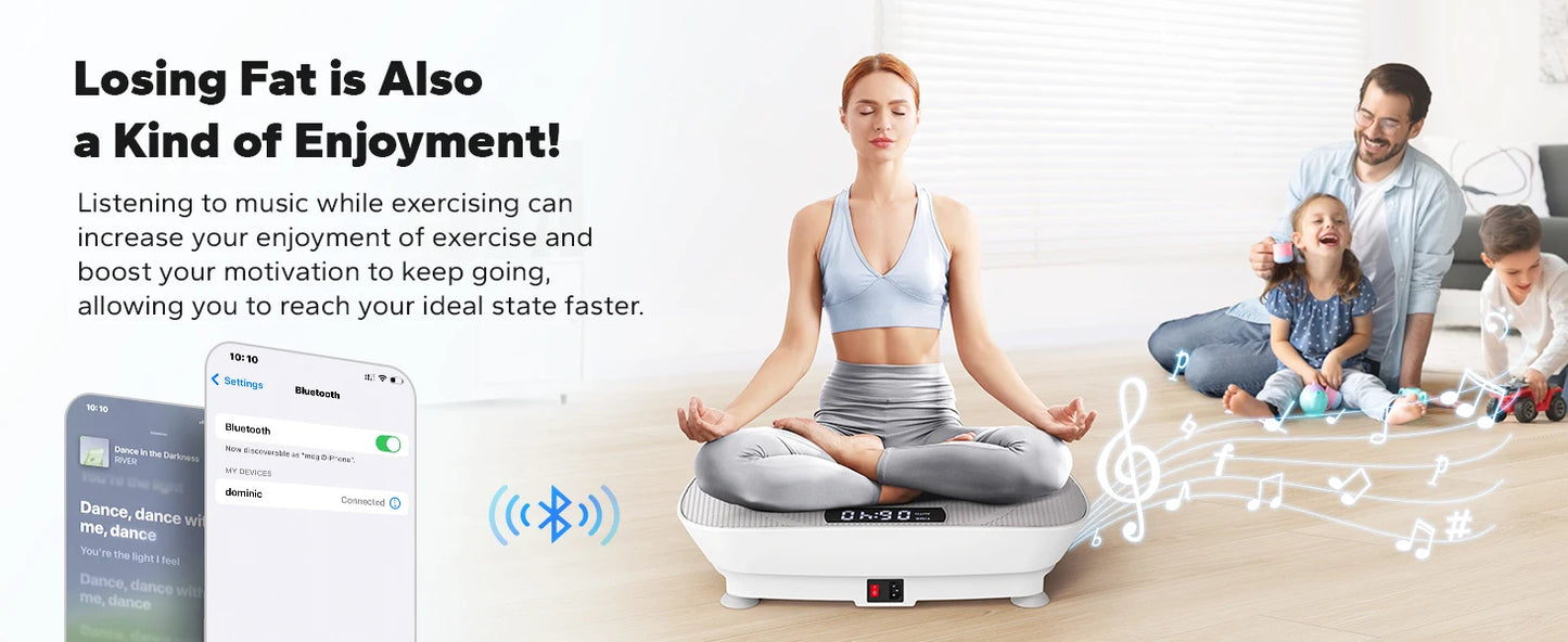 Vibration Plate Trainer - Whole Body Workout