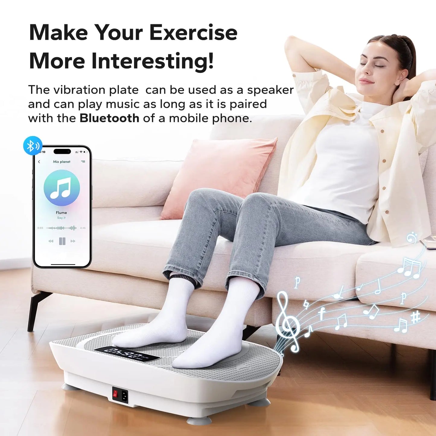 Vibration Plate Trainer - Whole Body Workout