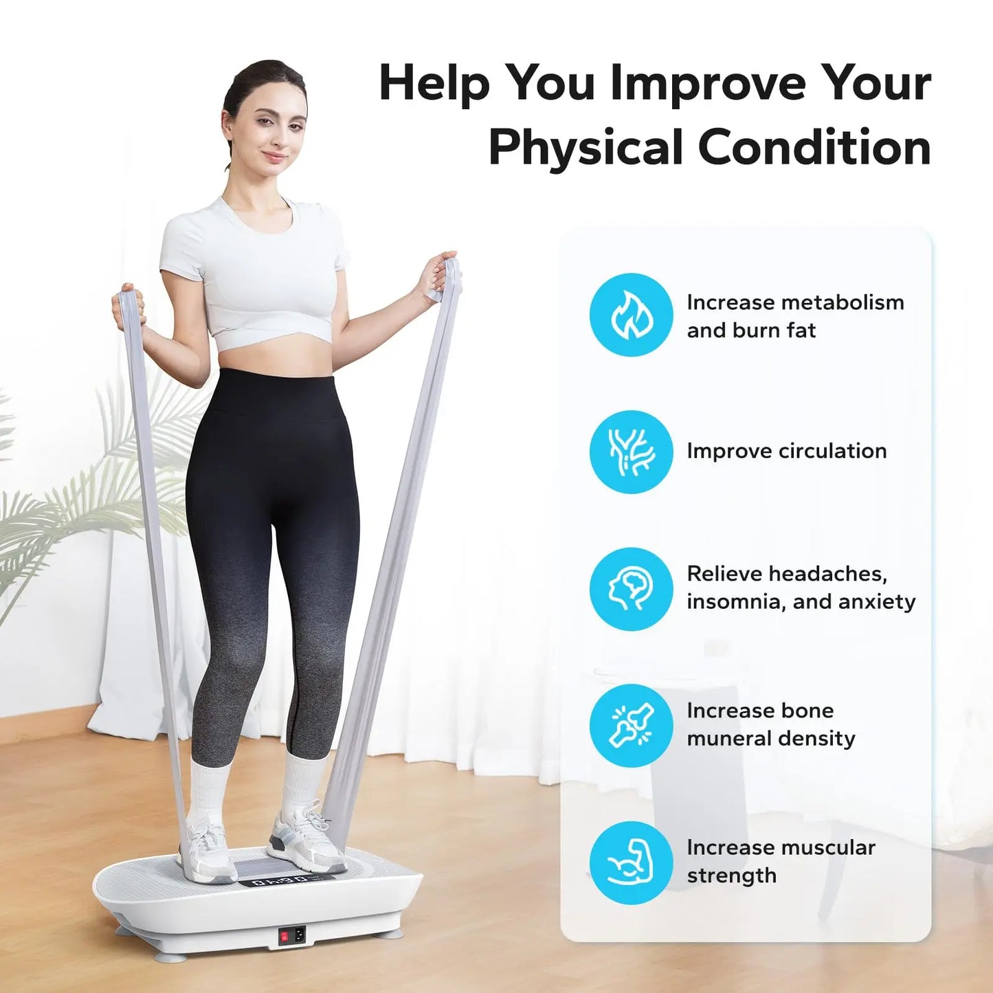 Vibration Plate Trainer - Whole Body Workout