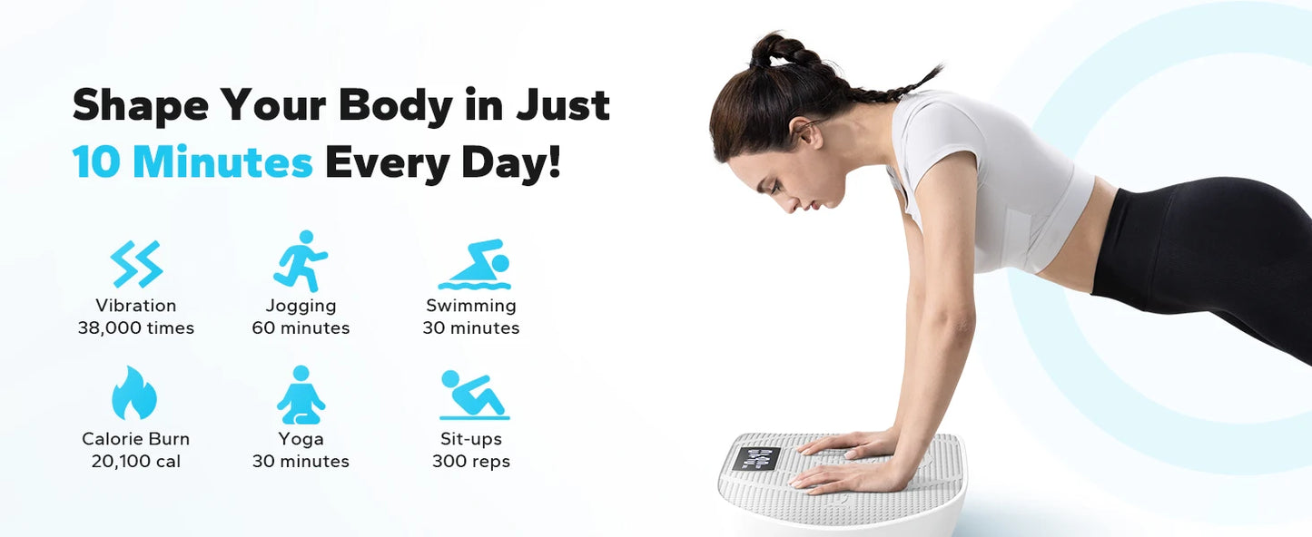 Vibration Plate Trainer - Whole Body Workout